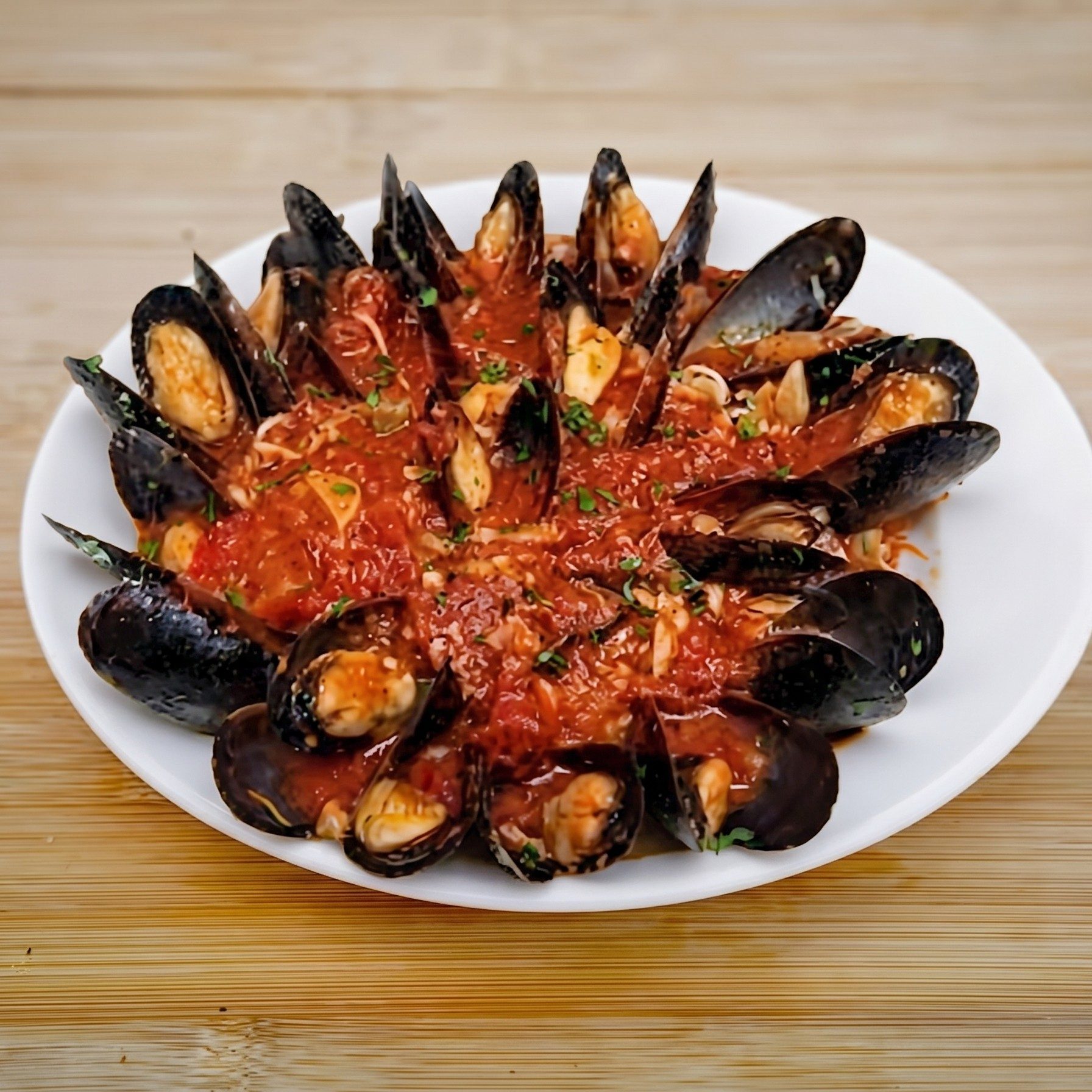 Mussels Half Shell.
