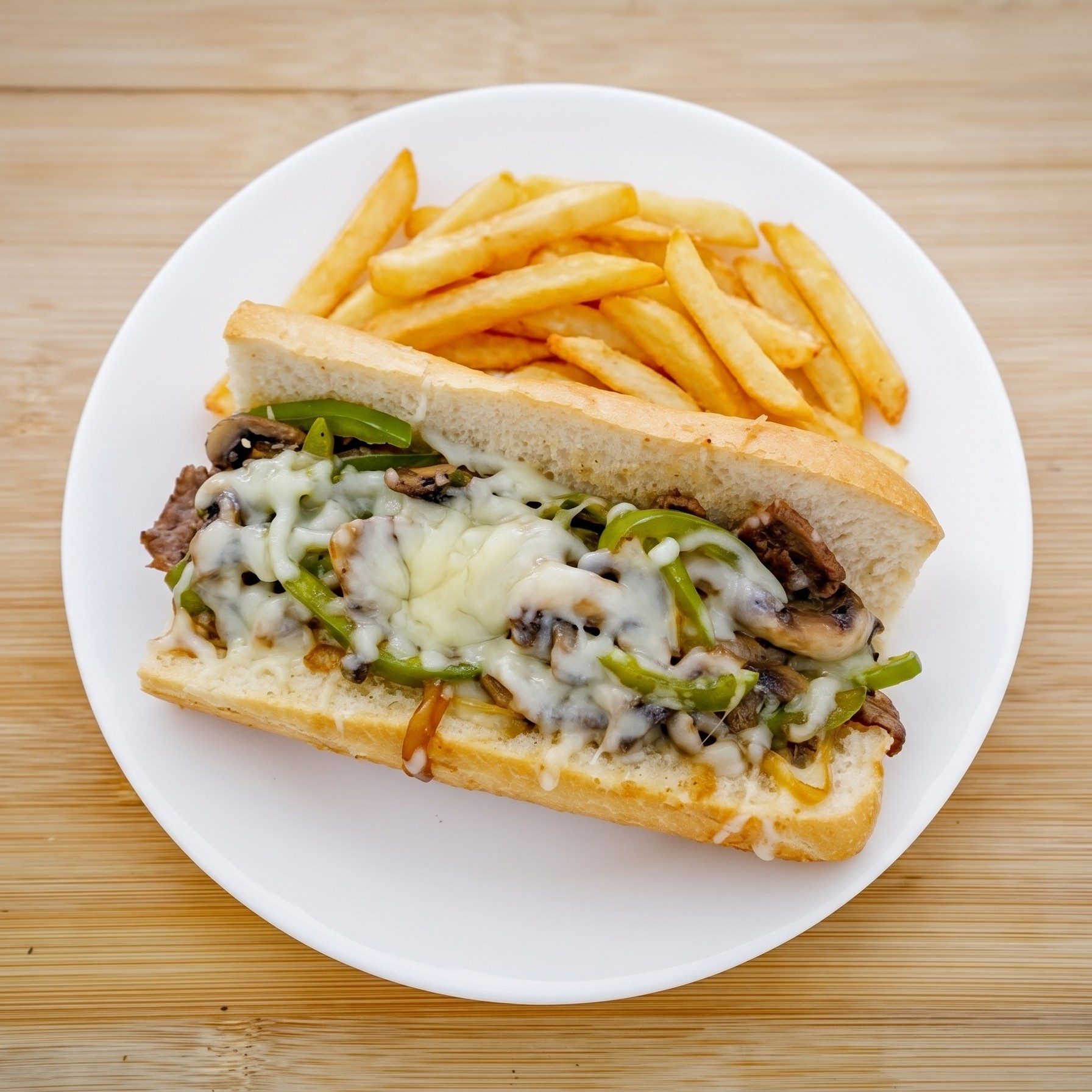 Amici Special Cheesesteak Sandwich.